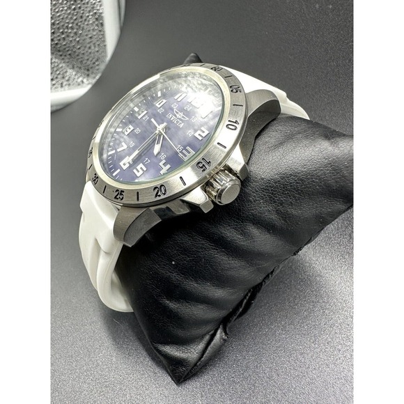 Men's Invicta Pro Diver Quartz Chronograph #21931 Flame-Fusion Crystal Tritnite - Picture 3 of 9